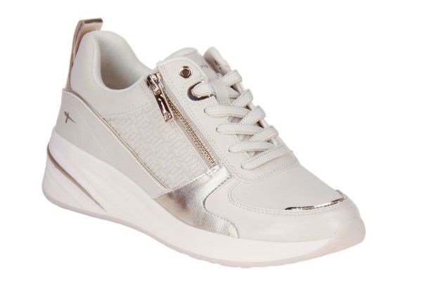 Tamaris Sneaker Ivory/Gold  (1-23754-45/485) - Caramel (Sint-Job-in-’t-Goor)