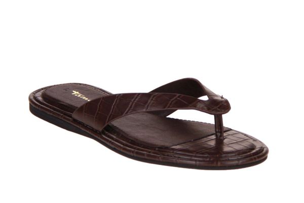 Tamaris Slipper Crocco Bruin  (1-27106-46/396) - Caramel (Sint-Job-in-’t-Goor)