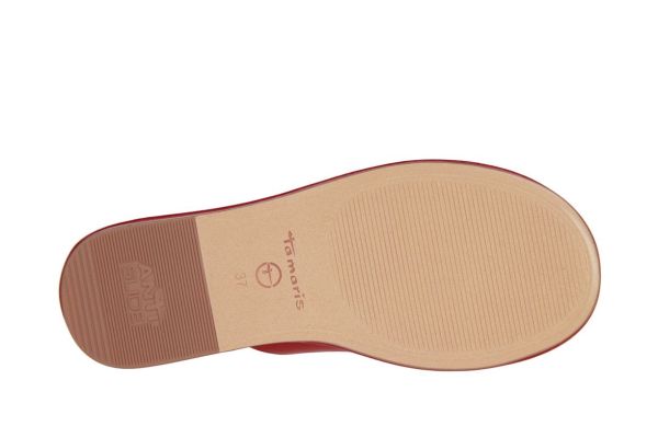 Tamaris Slipper Rood  (1-27106-46/575) - Caramel (Sint-Job-in-’t-Goor)