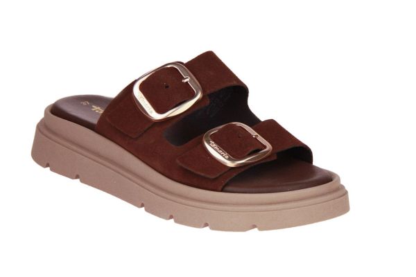 Tamaris Slipper Bruin  (1-27239-42/304) - Caramel (Sint-Job-in-’t-Goor)