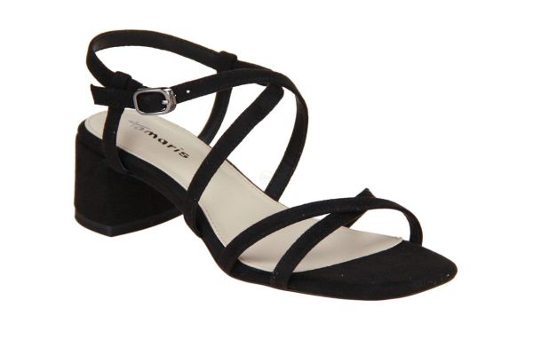 Tamaris Sandaal Zwart  (1-28204-42/001) - Caramel (Sint-Job-in-’t-Goor)