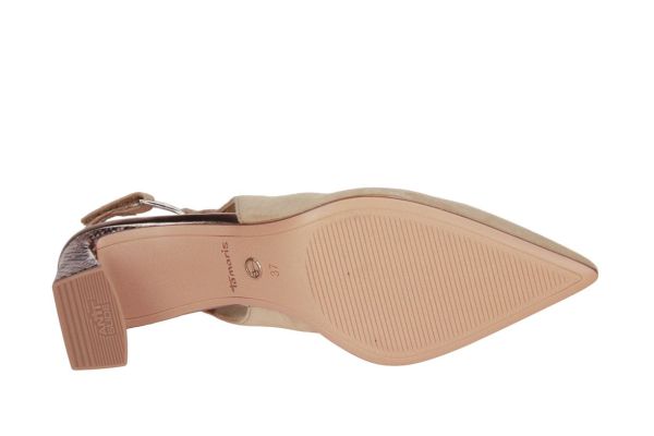 Tamaris Slingback Beige  (1-29624-46/445) - Caramel (Sint-Job-in-’t-Goor)