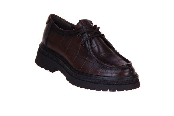 Tamaris Veterschoen Croco Bruin  (1-23627-47/396) - Caramel (Sint-Job-in-’t-Goor)