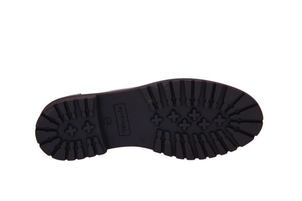 Tamaris Moccasin Zwart  (1-24300-45/003) - Caramel (Sint-Job-in-’t-Goor)