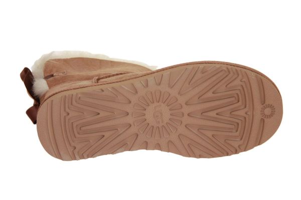 UGG Mini Bailey Bow II Laars Chestnut  (1016501-CHE) - Caramel (Sint-Job-in-’t-Goor)