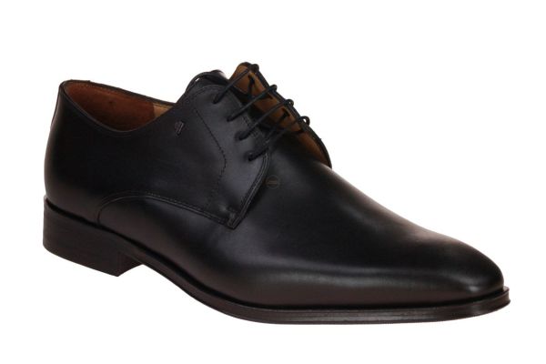 Van Bommel Raffia 03.01 Zwart Geklede Schoen H-leest  (30118-10/01) - Caramel (Sint-Job-in-’t-Goor)