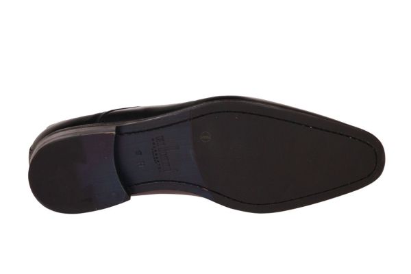 Van Bommel Raffia 03.01 Zwart Geklede Schoen H-leest  (30118-10/01) - Caramel (Sint-Job-in-’t-Goor)