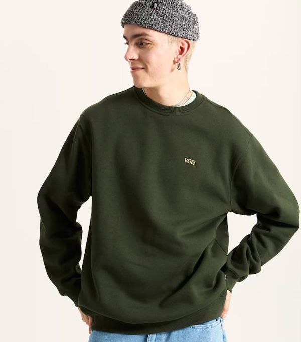 Vans Left Chest II Sweater Dried Kelp  (VN000P20EMU1) - Caramel (Sint-Job-in-’t-Goor)