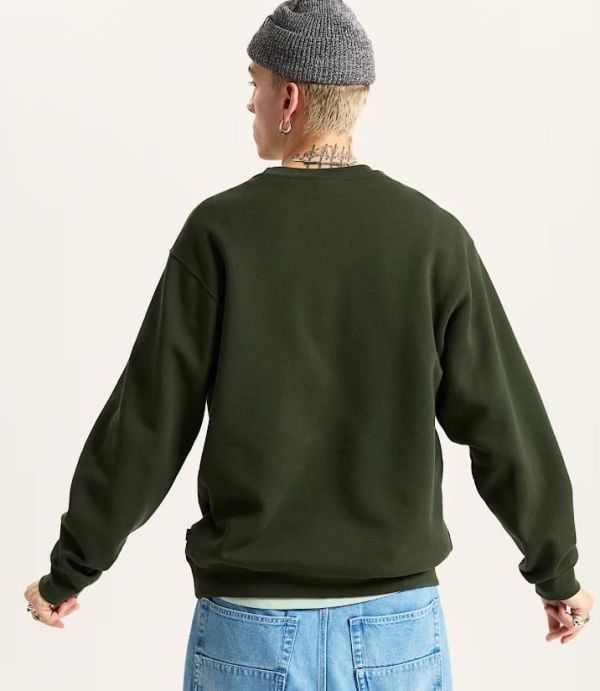 Vans Left Chest II Sweater Dried Kelp  (VN000P20EMU1) - Caramel (Sint-Job-in-’t-Goor)