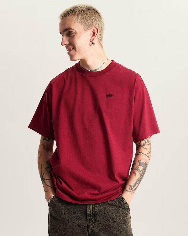 Vans Salton Loose Tee Bordeaux  (VN000P56BRD) - Caramel (Sint-Job-in-’t-Goor)