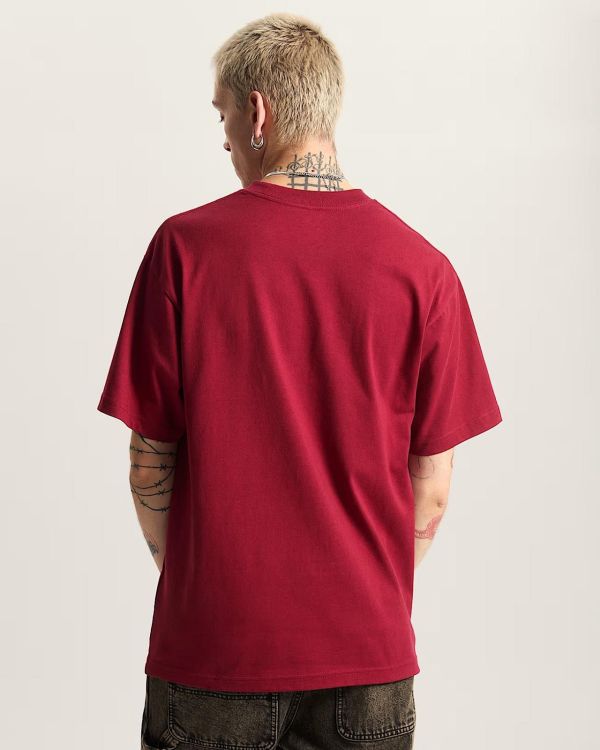 Vans Salton Loose Tee Bordeaux  (VN000P56BRD) - Caramel (Sint-Job-in-’t-Goor)