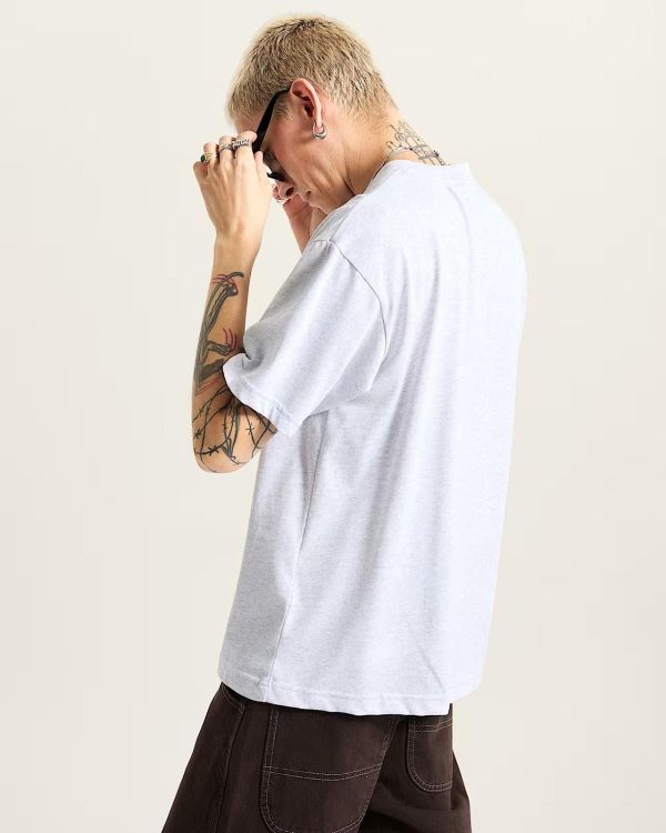 Vans Salton Loose Tee Light Grey Heat  (VN000P56QI) - Caramel (Sint-Job-in-’t-Goor)