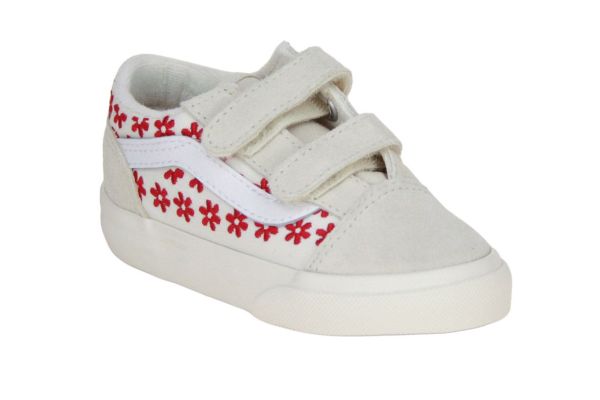 Vans Old Skool V Chantilly Floral Racing Red  (VN000CTGIZQ1) - Caramel (Sint-Job-in-’t-Goor)