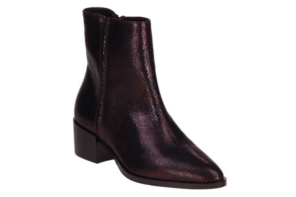 Via Vai Rose Baker Korte Laars Metallic Bruin  (62156-06-307) - Caramel (Sint-Job-in-’t-Goor)