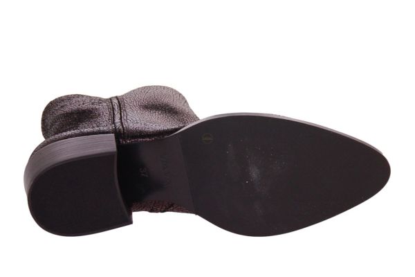 Via Vai Rose Baker Korte Laars Metallic Bruin  (62156-06-307) - Caramel (Sint-Job-in-’t-Goor)