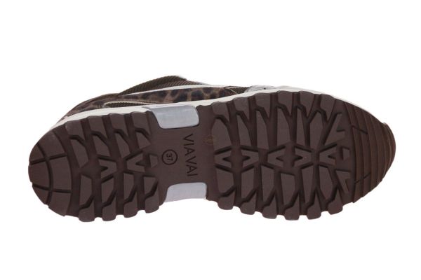 Via Vai Danae Vicky Sneaker Beige-Kaki  (62297-02-252) - Caramel (Sint-Job-in-’t-Goor)