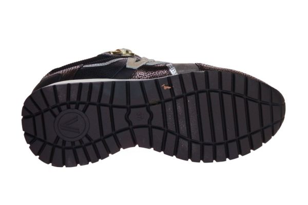 Via Vai Usher Davina Sneaker Zwart  (62329-02-900) - Caramel (Sint-Job-in-’t-Goor)