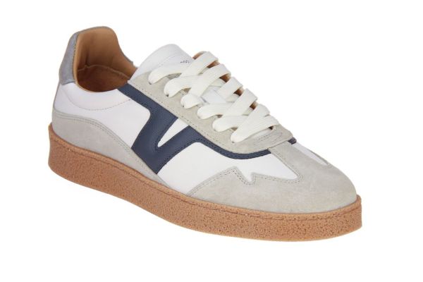 Via Vai Zane Dexter Sneaker Wit-Blauw  (11410.1-1118) - Caramel (Sint-Job-in-’t-Goor)