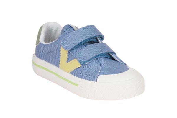 Victoria Velcroschoen Jeans  (1065189-37 JEANS) - Caramel (Sint-Job-in-’t-Goor)