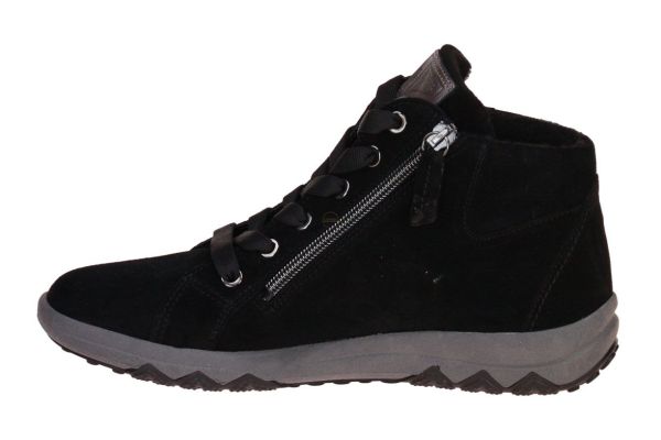 Waldläufer Teresa Sneaker Zwart H-leest  (961801-195/001) - Caramel (Sint-Job-in-’t-Goor)