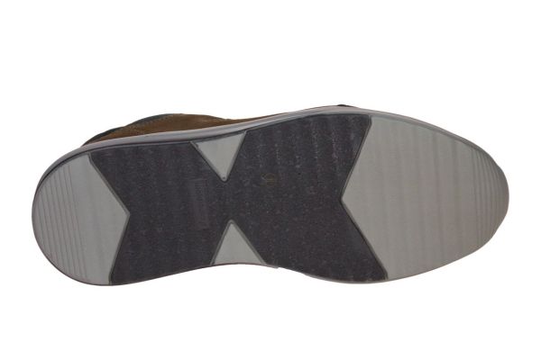 Waldläufer Fabian Sneaker Blauw-Bruin K-leest  (654001-304) - Caramel (Sint-Job-in-’t-Goor)