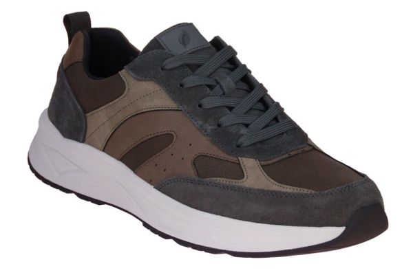 Waldläufer Jack Groene Sneaker H-leest  (738003-100) - Caramel (Sint-Job-in-’t-Goor)