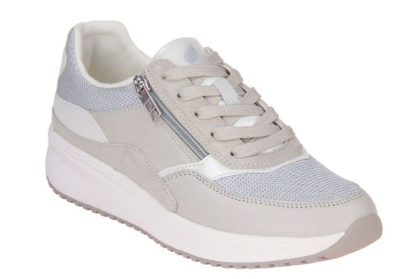 Waldläufer Mara Sneaker Grijs H-Leest  (765001-101/339) - Caramel (Sint-Job-in-’t-Goor)