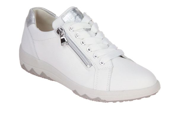 Waldläufer Teresa Sneaker Wit H-leest  (961001-315/238) - Caramel (Sint-Job-in-’t-Goor)