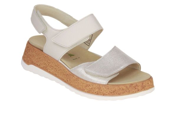 Waldläufer Libby H-leest Sandaal Parelmoer  (990001-200/060) - Caramel (Sint-Job-in-’t-Goor)