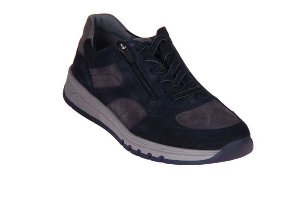 Waldläufer Anton Sneaker Blauw-Grijs H-leest  (952004-302/806) - Caramel (Sint-Job-in-’t-Goor)
