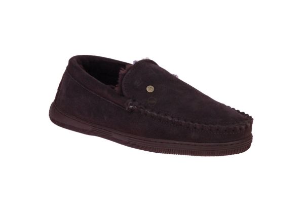 Warmbat Grizzly Bruine Pantoffel  (GRZ4410-65) - Caramel (Sint-Job-in-’t-Goor)