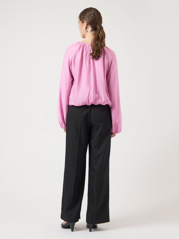 Y.A.S. Vallo LS Balloon Top Moonlite Mauve  (26039638 MOONLITE MAUVE) - Caramel (Sint-Job-in-’t-Goor)