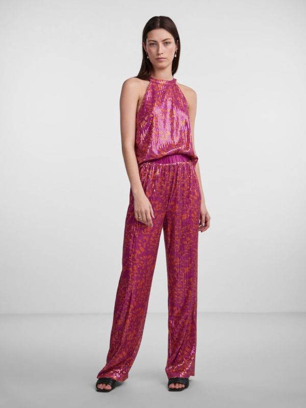 Y.A.S Serena Pants Fuchsia Purple  (26031319-fuchsia purple) - Caramel (Sint-Job-in-’t-Goor)