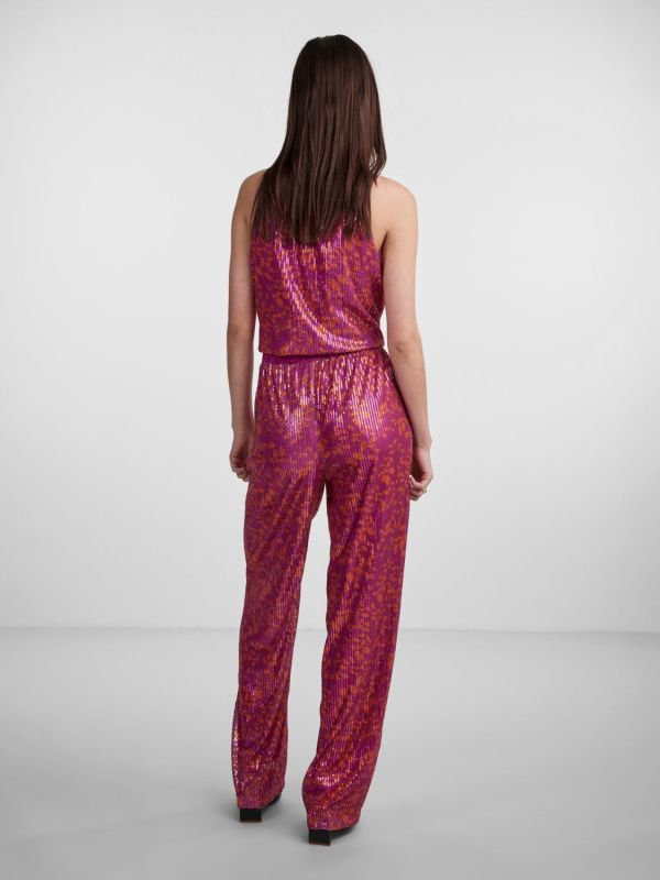 Y.A.S Serena Pants Fuchsia Purple  (26031319-fuchsia purple) - Caramel (Sint-Job-in-’t-Goor)