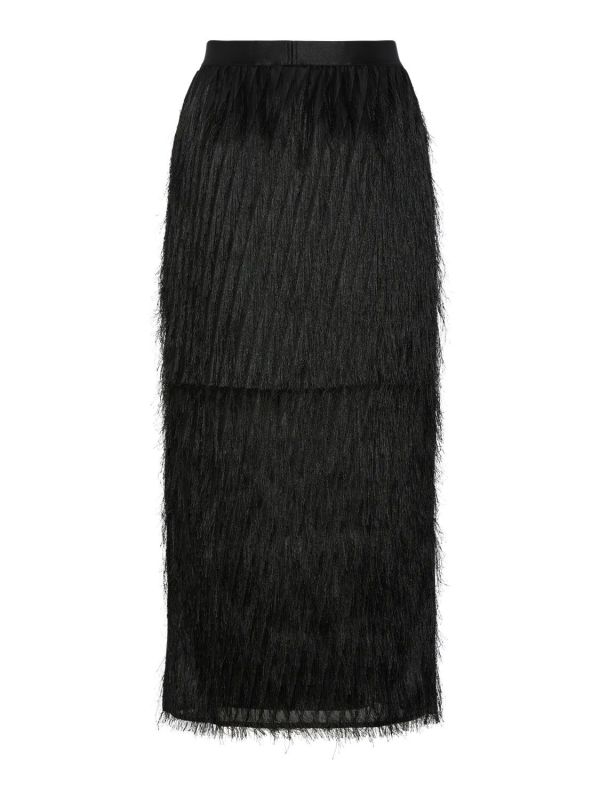 Y.A.S. Dia HW Ankle Skirt Black  (26036147 black) - Caramel (Sint-Job-in-’t-Goor)