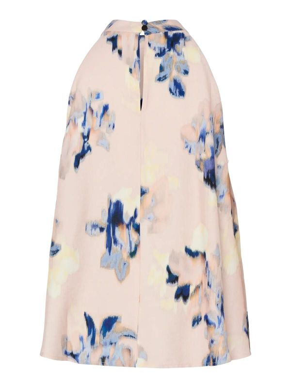 Y.A.S. Seraki SL Top Cameo Rose Seraki Print  (26037895 cameo rose) - Caramel (Sint-Job-in-’t-Goor)
