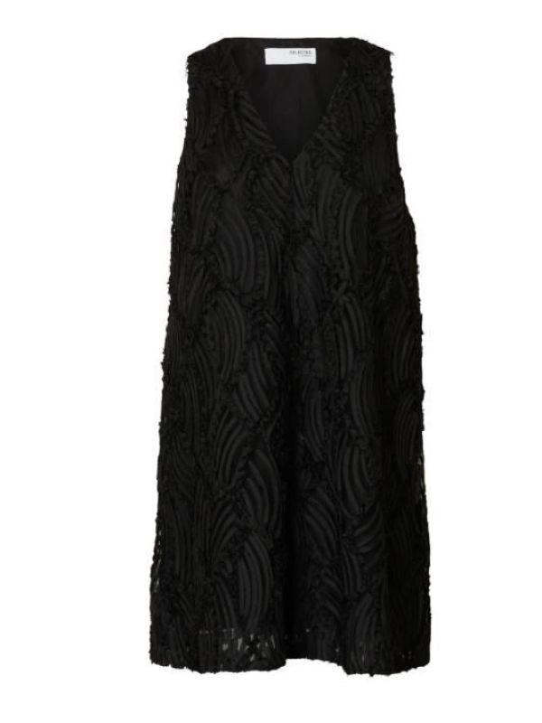 Y.A.S. Malea SL Dress Black  (26024050) - Caramel (Sint-Job-in-’t-Goor)