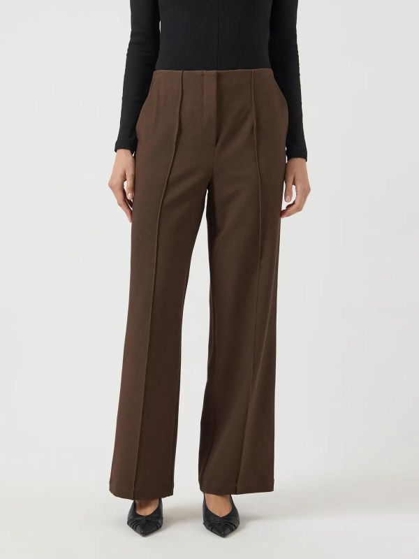 Y.A.S. Reemaj HW Pant Chocolate Brown  (26028141) - Caramel (Sint-Job-in-’t-Goor)