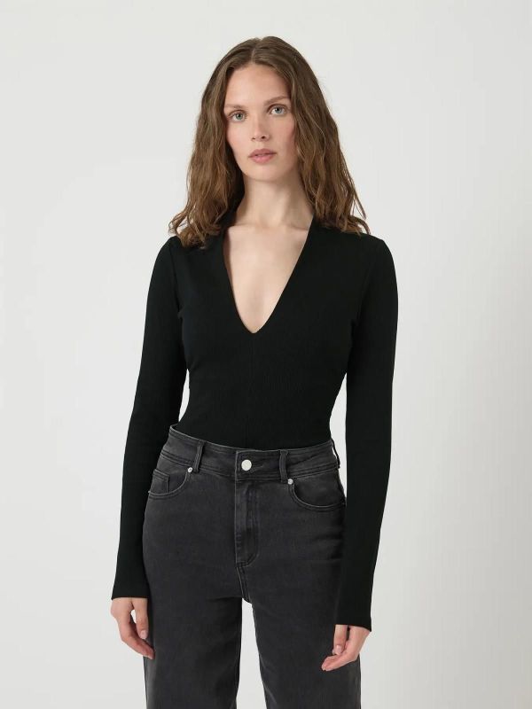 Y.A.S. Clair LS Body Black  (26040001 BLACK) - Caramel (Sint-Job-in-’t-Goor)