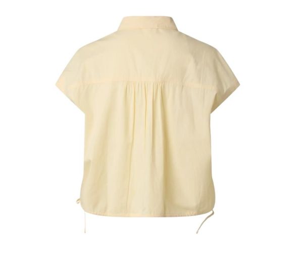 Y.A.S. Lea Ss Short Shirt Anise Flower  (26038381 anise flower) - Caramel (Sint-Job-in-’t-Goor)