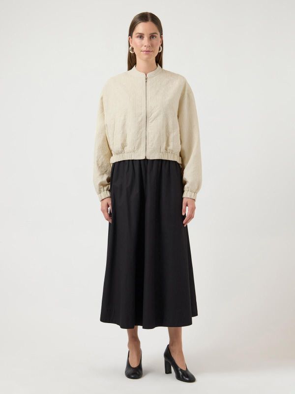 Y.A.S. Philina LS Bomber Jacket Pristine  (26039871 PRISTINE) - Caramel (Sint-Job-in-’t-Goor)