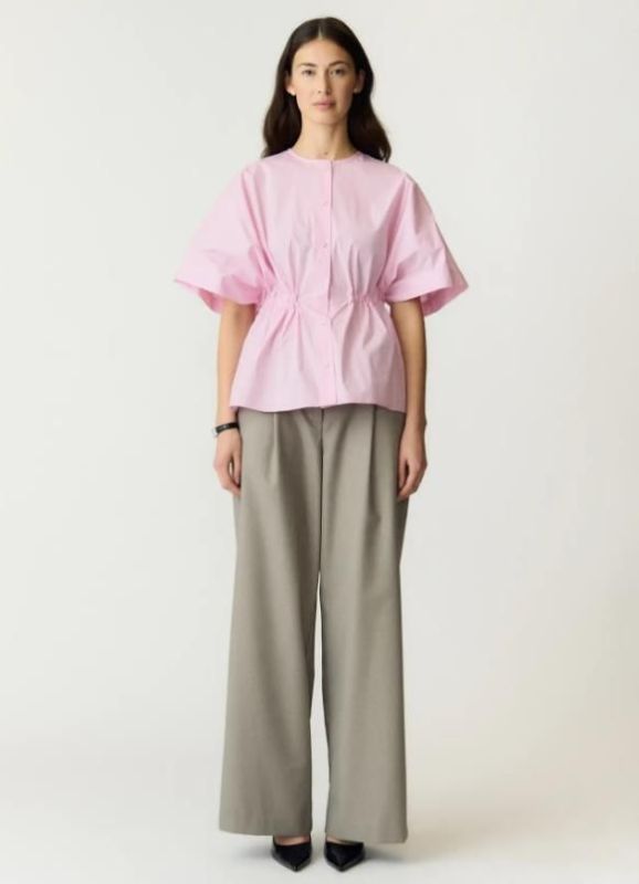 Y.A.S. Katta SS Shirt Pink Lady  (26039901 PINK LADY) - Caramel (Sint-Job-in-’t-Goor)