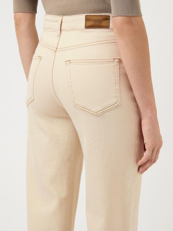 Y.A.S. Rosie Ecru HW Straight Jeans Ecru  (26040079 ECRU) - Caramel (Sint-Job-in-’t-Goor)