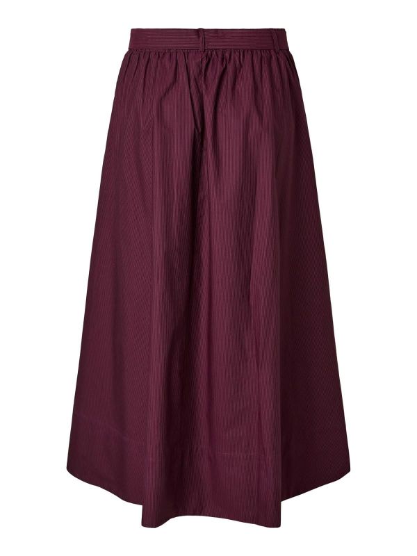 Y.A.S. Timber HW Ankle Skirt Fig  (26040938 fig) - Caramel (Sint-Job-in-’t-Goor)