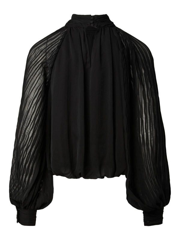 Y.A.S. Olera LS Top Black  (26041980 BLACK ) - Caramel (Sint-Job-in-’t-Goor)