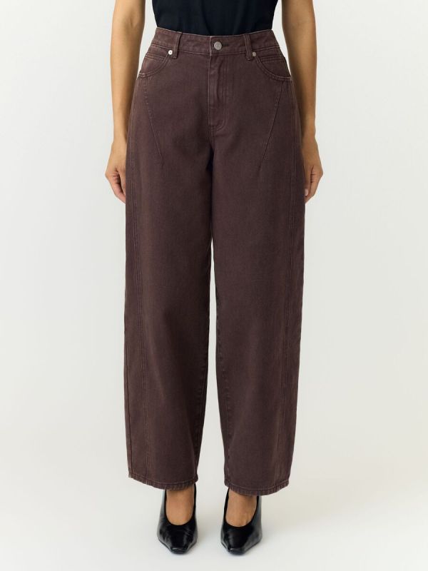 YAS SKY Aiko HW Barrel Jeans 
