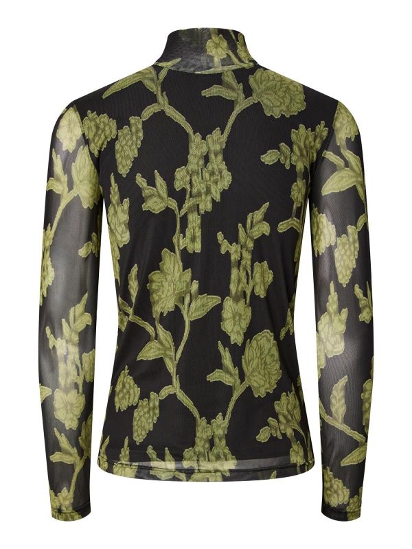 Y.A.S. Shama LS High Neck Black Moss  (26042398 BLACK MOSS) - Caramel (Sint-Job-in-’t-Goor)