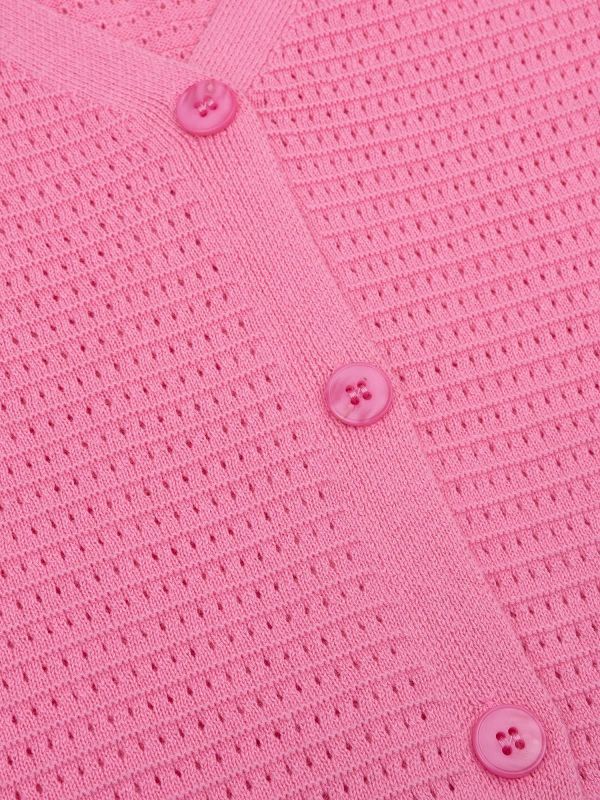 Ydence Elin Knitted Top Coral Pink  (CS2607-133 PINK) - Caramel (Sint-Job-in-’t-Goor)