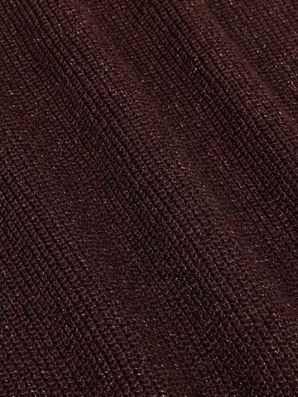 Ydence Lux Knitted Top Brown  (HSK2611-021 BROWN) - Caramel (Sint-Job-in-’t-Goor)