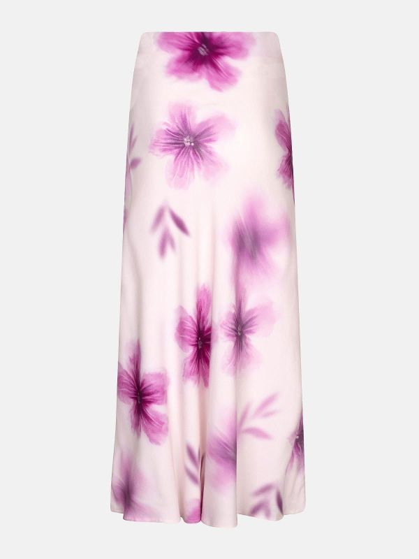 Ydence Marcie Skirt Pink Flower  (HSS2687-1011) - Caramel (Sint-Job-in-’t-Goor)